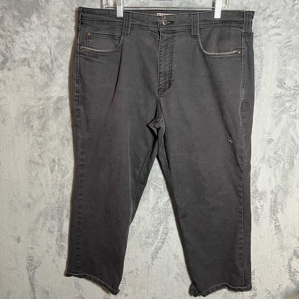511 Tactical Jeans Mens 38x25 Gray Defender Flex Stretch Straight Utility‎ Jeans
